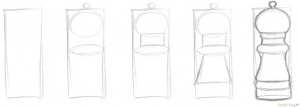How to break an object down into simple shapes