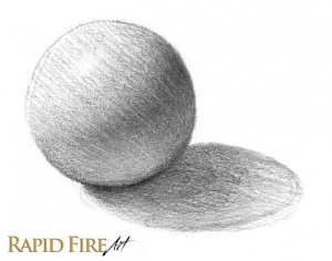 Example of Bad Hatching Shading Technique_Flat Shading