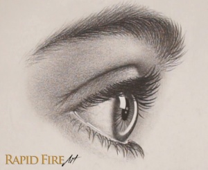 How to Draw a Realistic Eye From the Side