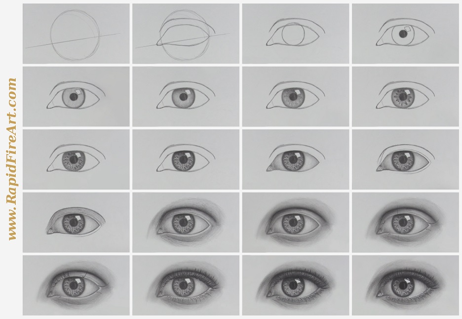 How To Draw Realistic Eyes Step By Step For Beginners How To Draw How To Draw Realistic Eyes Step By Step For Beginners How To Draw