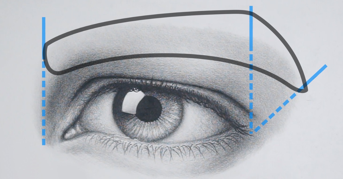 How to Draw a Thick Male Eyebrow