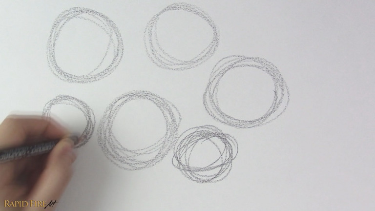 How to Draw a Circle Freehand – 3 Methods | RapidFireArt