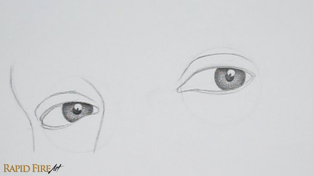 how to shade realistic irises