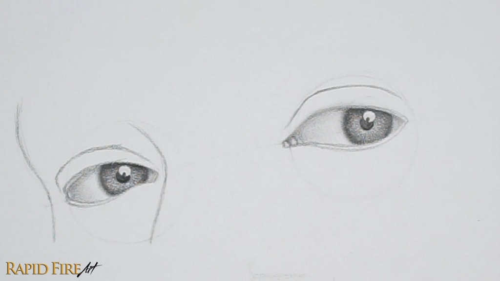 how to shade eyewhites